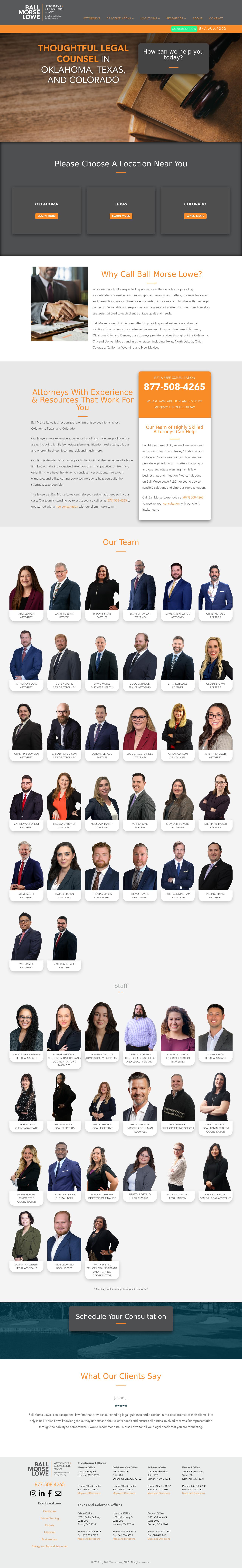 Ball & Morse, PLLC - Norman OK Lawyers
