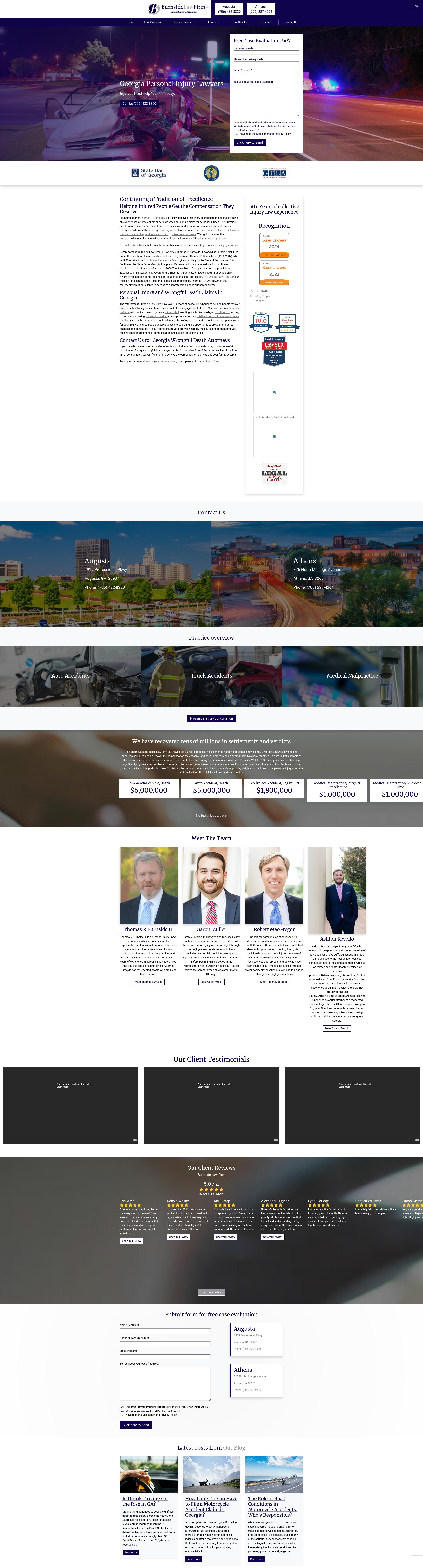 Burnside Law Firm LLP - Augusta GA Lawyers