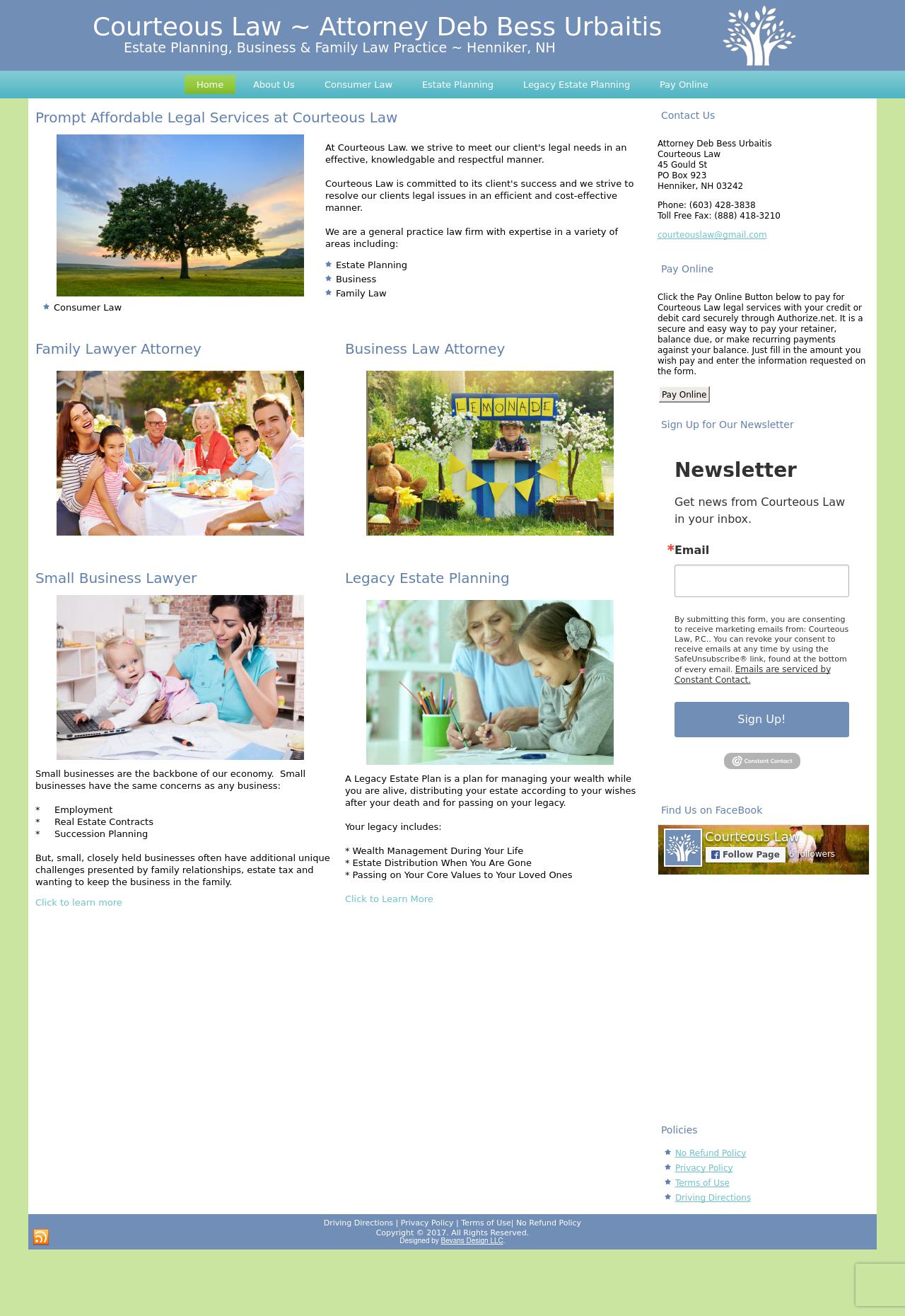Courteous Law - Henniker NH Lawyers