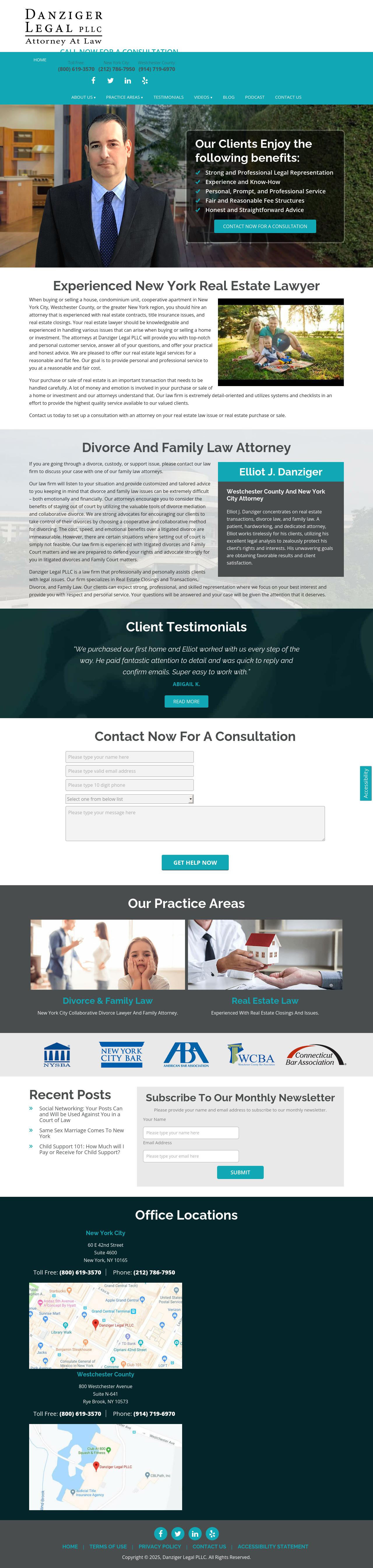 Danziger Legal PLLC - Rye Brook NY Lawyers