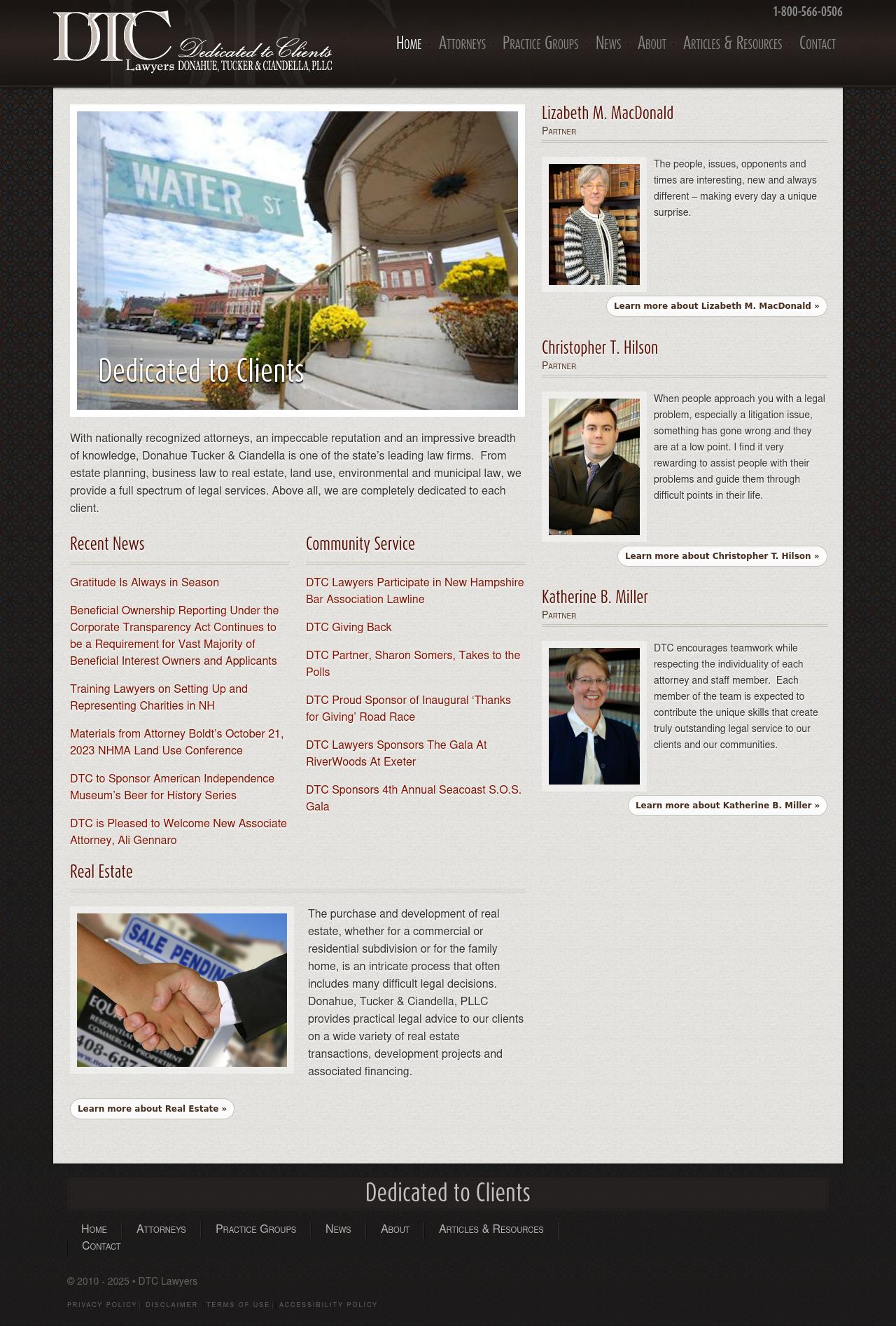 Donahue Tucker & Ciandella PLLC - Meredith NH Lawyers