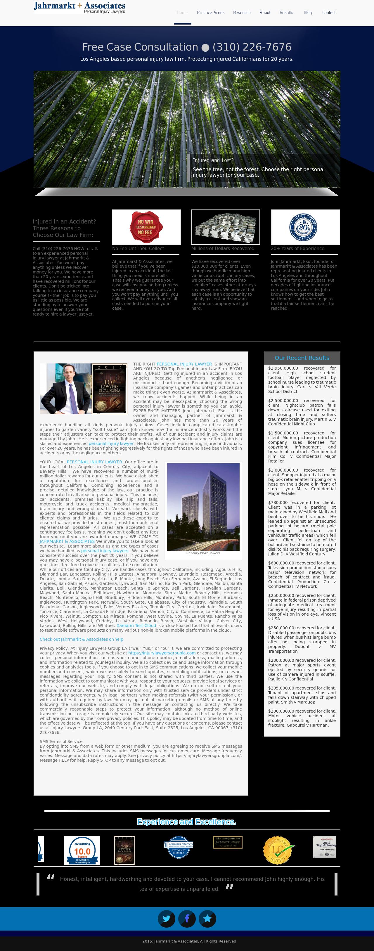 Jahrmarkt & Associates - Los Angeles CA Lawyers