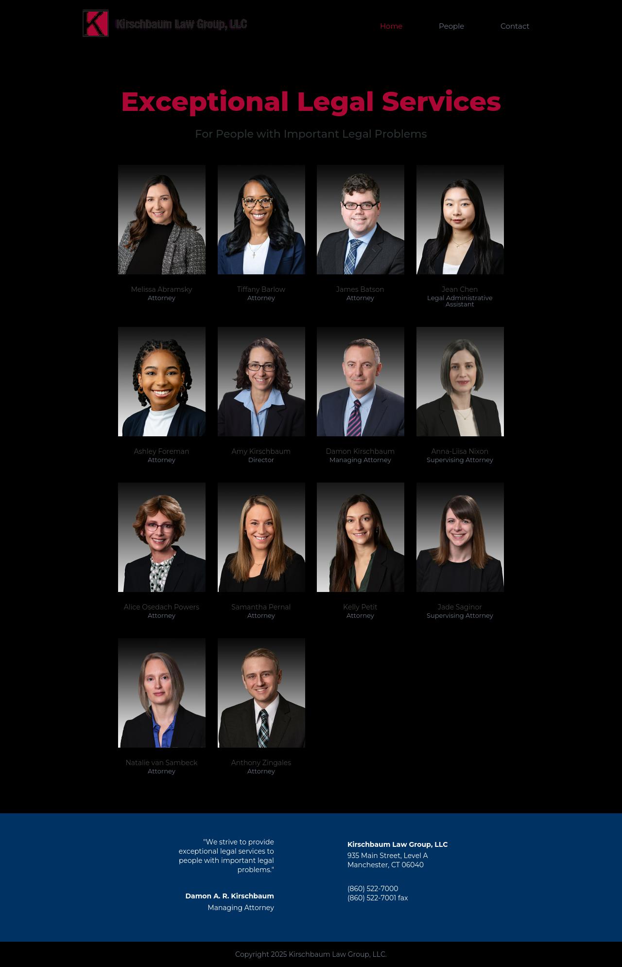 Kirschbaum Law Firm, LLC - Wethersfield CT Lawyers