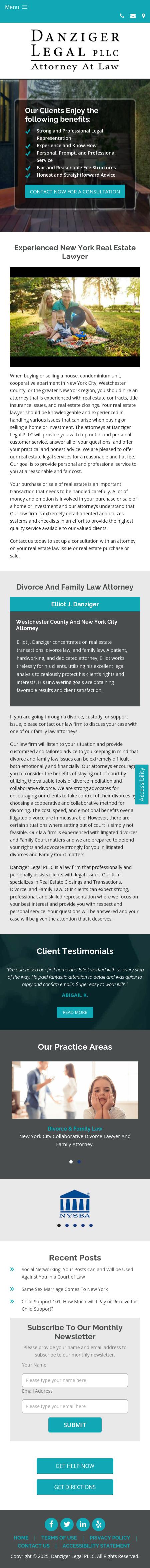 Danziger Legal PLLC - Rye Brook NY Lawyers