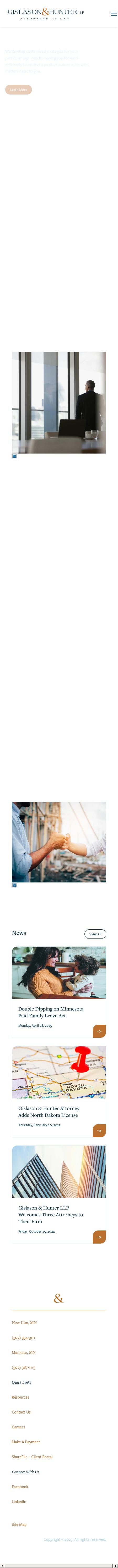 Gislason & Hunter LLP - Hutchinson MN Lawyers