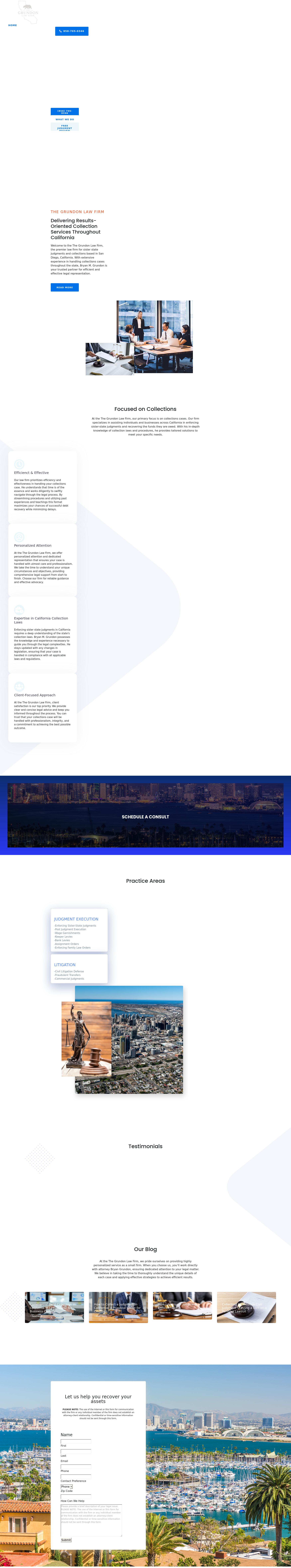 Law Office of Bryan M. Grundon - San Diego CA Lawyers