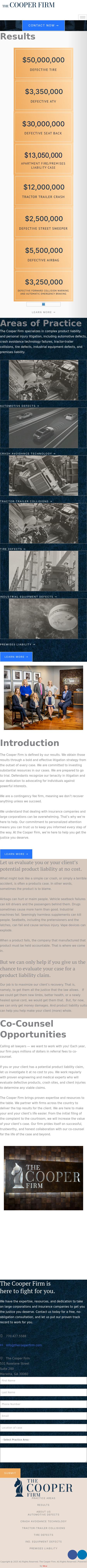 The Cooper Firm - Marietta GA Lawyers