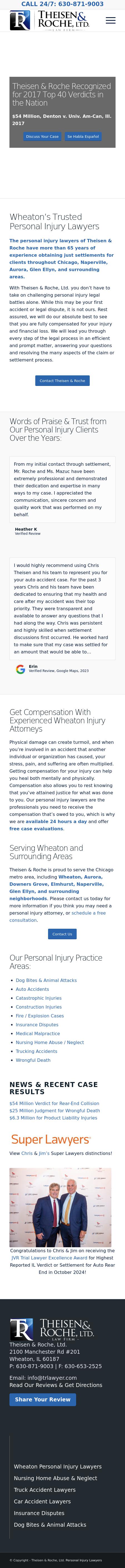 Theisen & Roche, Ltd. - Wheaton IL Lawyers