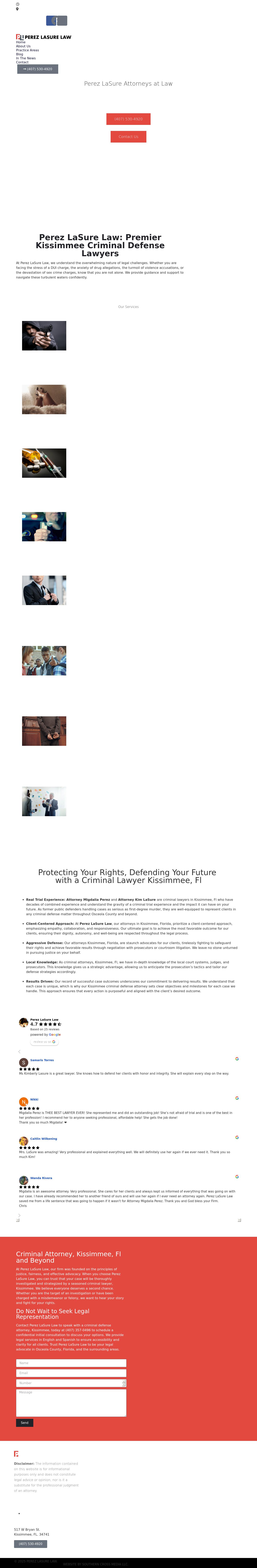 Perez LaSure Law - Kissimmee FL Lawyers