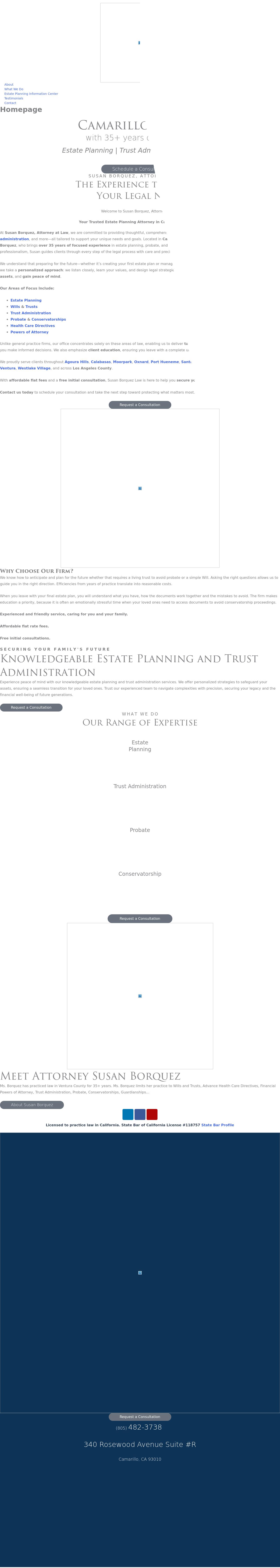 Susan Borquez, Attorney At Law - Camarillo CA Lawyers