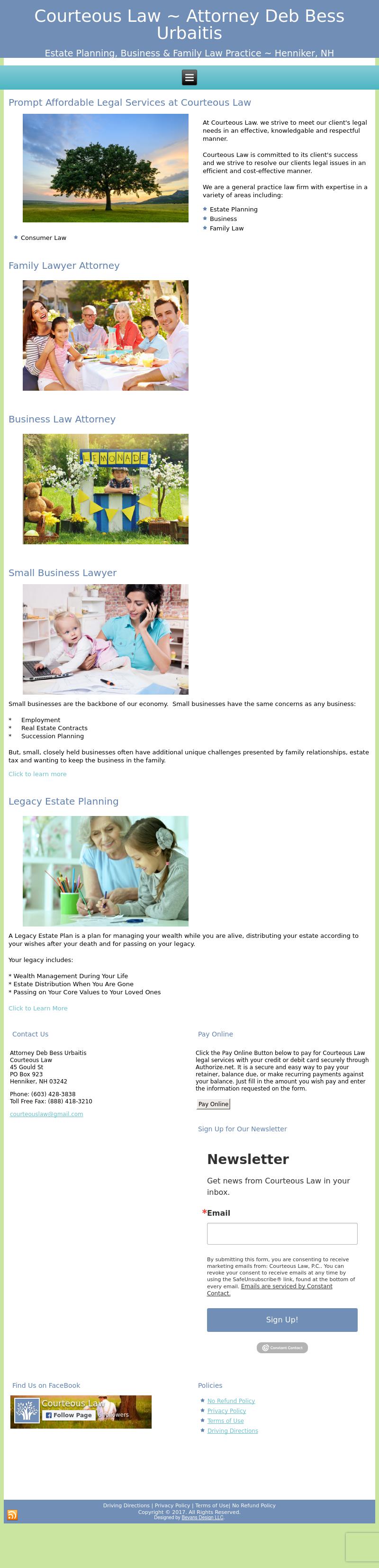 Courteous Law - Henniker NH Lawyers