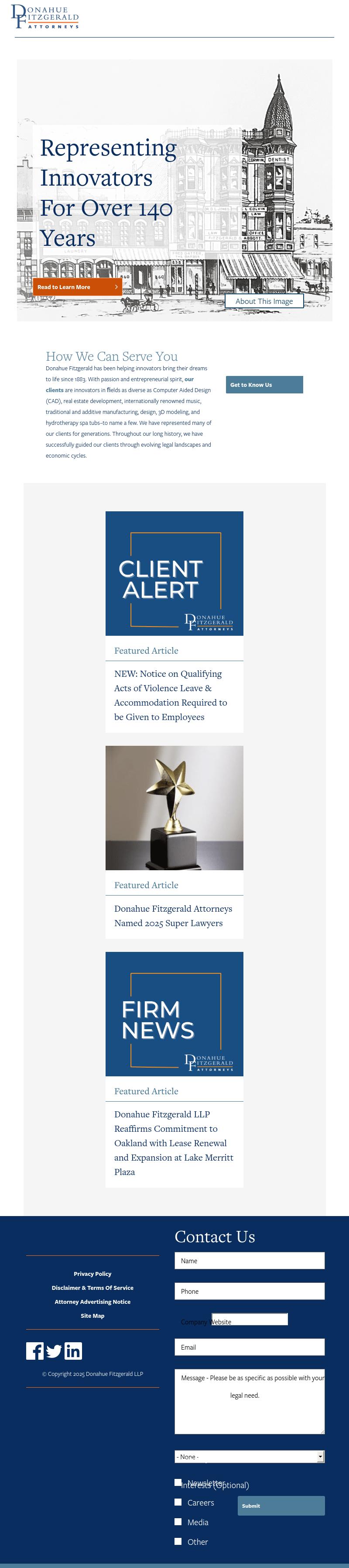 Donahue Fitzgerald LLP - Oakland CA Lawyers