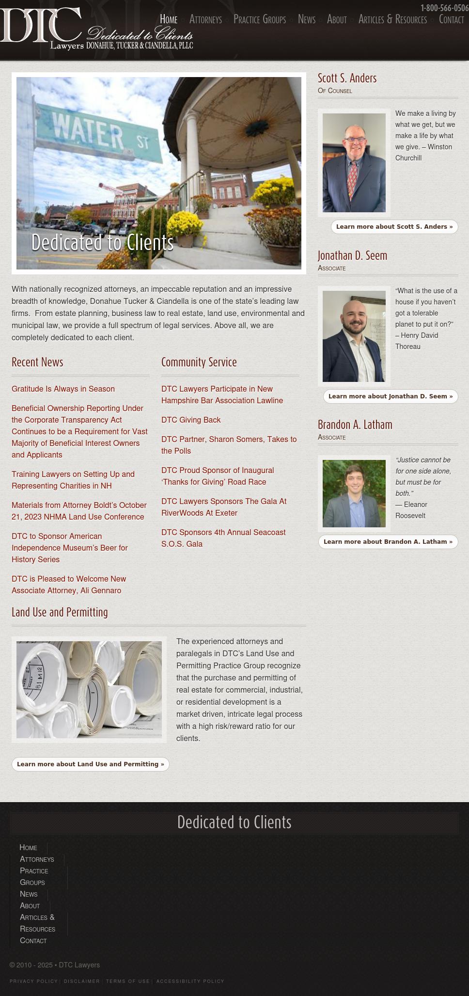 Donahue Tucker & Ciandella PLLC - Exeter NH Lawyers