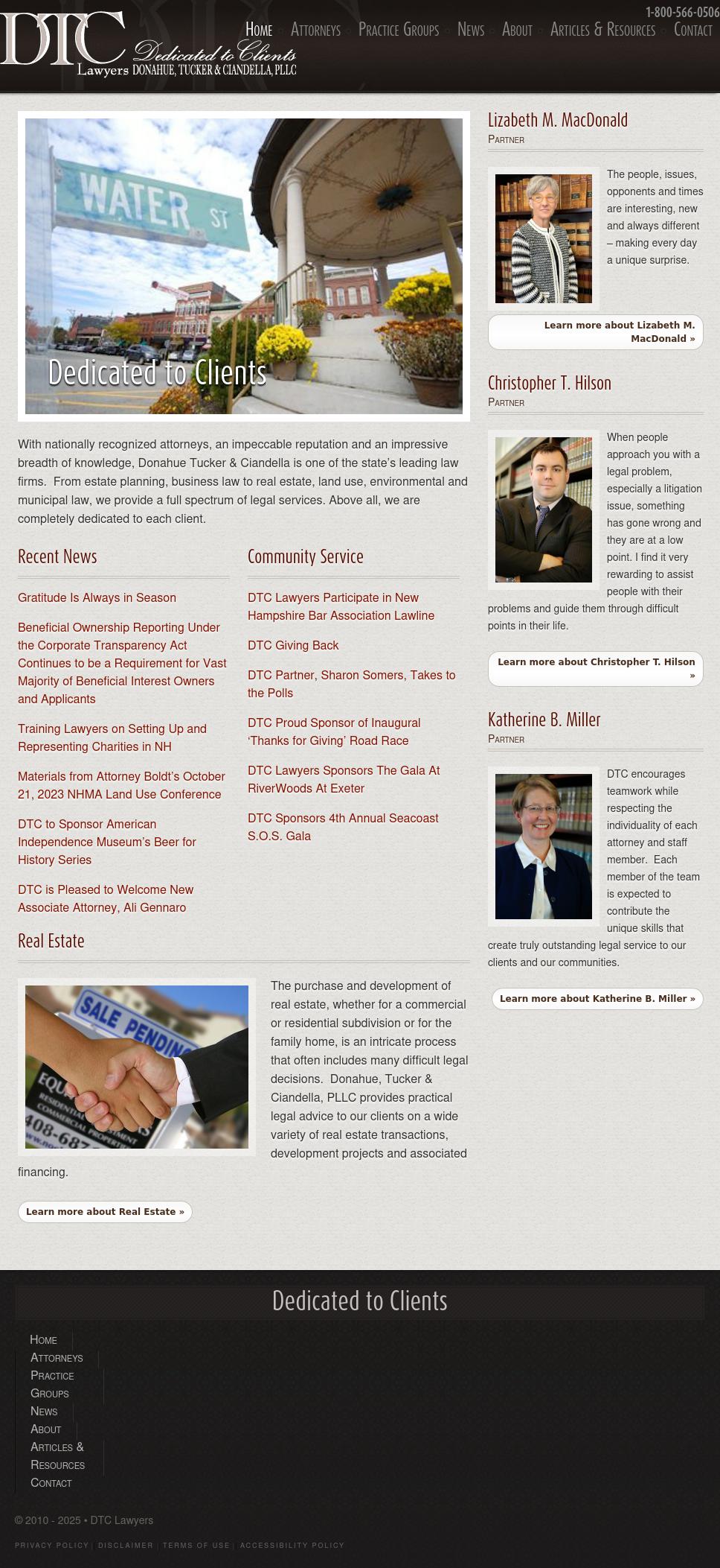 Donahue Tucker & Ciandella PLLC - Meredith NH Lawyers