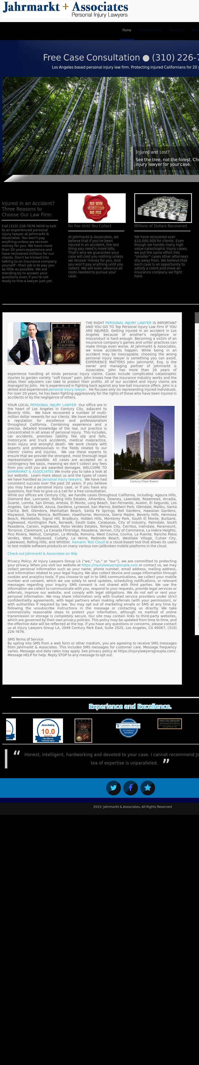 Jahrmarkt & Associates - Los Angeles CA Lawyers