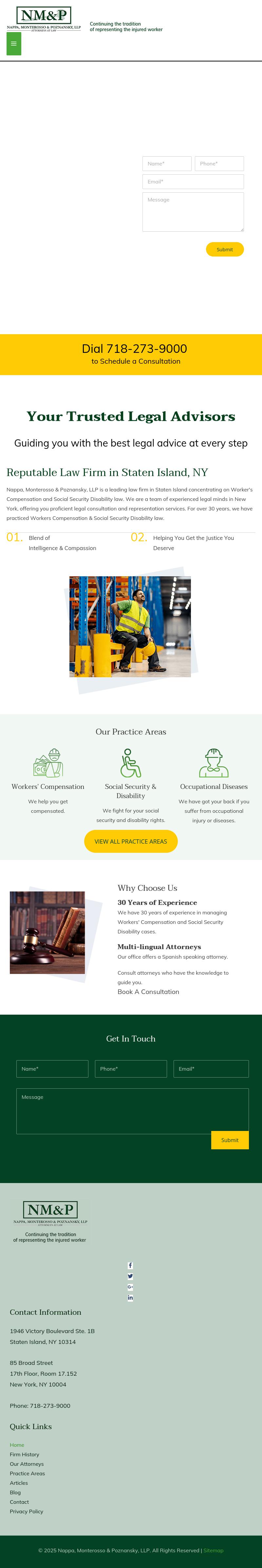 Law office of Jonathan H. Poznansky - Staten Island NY Lawyers