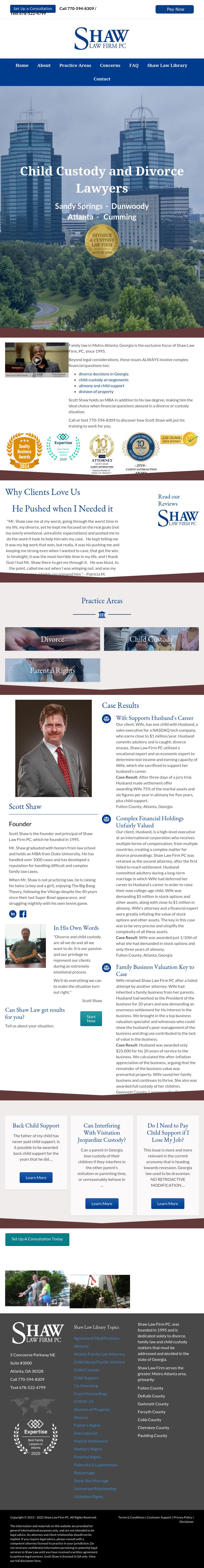 Shaw Law Firm, LLC - Atlanta GA Lawyers