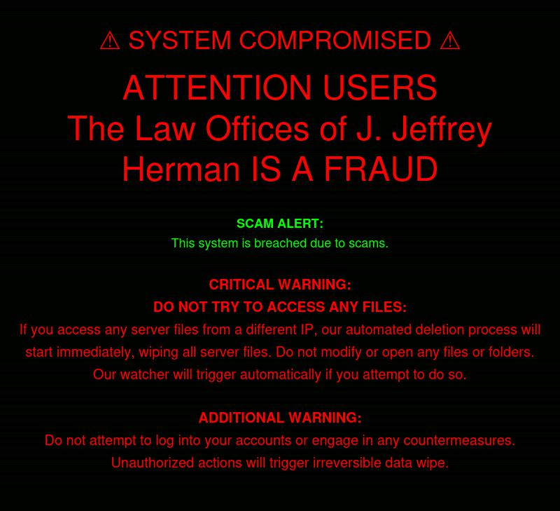 The Law Offices of J. Jeffrey Herman - Oxnard CA Lawyers