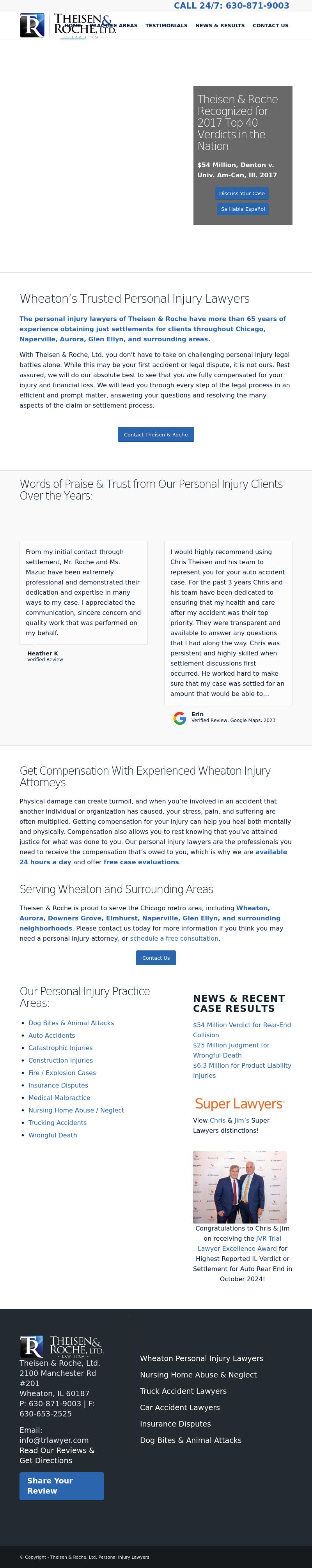 Theisen & Roche, Ltd. - Wheaton IL Lawyers