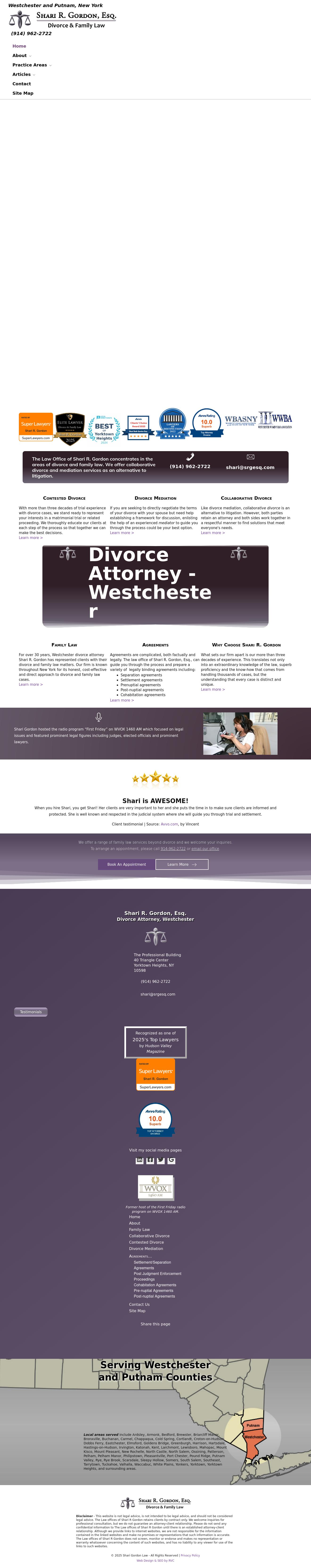 The Law Offices of Shari R. Gordon - White Plains NY Lawyers