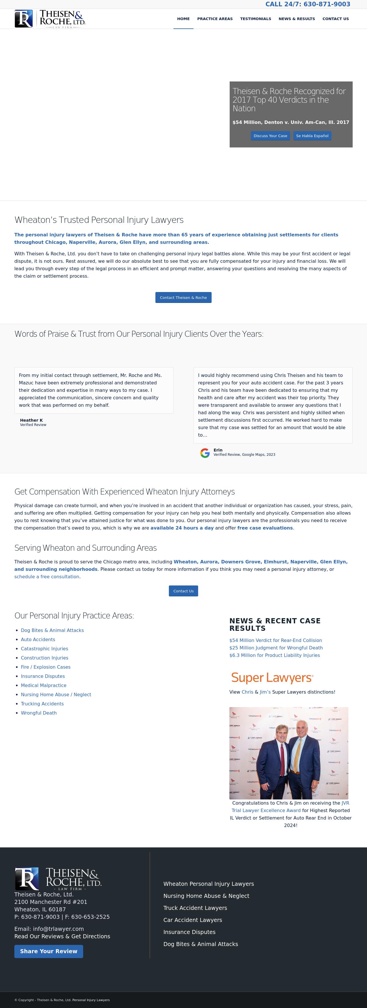 Theisen & Roche, Ltd. - Wheaton IL Lawyers